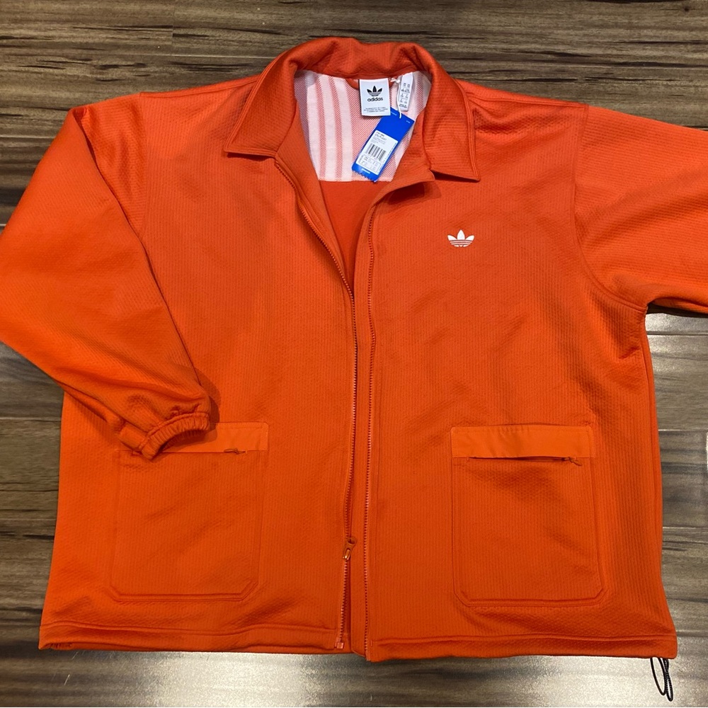 Adidas long sleeve zip up